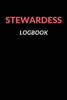 Stewardess Logbook: f�r Flugbegleiter zum selber ausf�llen, 110 Seiten im praktischen A5 Format 1080210563 Book Cover