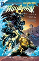 Aquaman, Volume 3: Throne of Atlantis 1401246958 Book Cover