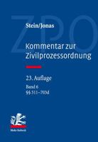 Kommentar Zur Zivilprozessordnung: Band 6: 511-703d 3161529014 Book Cover