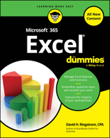 Microsoft 365 Excel for Dummies 1394317107 Book Cover
