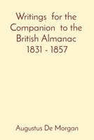 Writings for the Companion to the British Almanac 1831-1857 B09QNYJKBP Book Cover