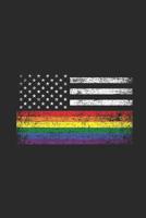 Lgbt USA: Blank Lined Notebook - Journal for LGBT Pride and 4th of July 107540066X Book Cover