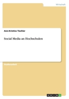 Social Media an Hochschulen 3656694966 Book Cover
