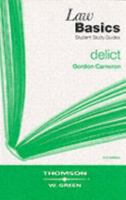 Delict 0414015851 Book Cover