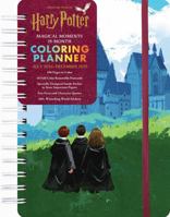 2025 Harry Potter Magical Moments 18-Month Coloring Planner 1667206869 Book Cover