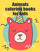 Animals coloring books for kids: Funny Image age 2-5, special Christmas design 170994191X Book Cover