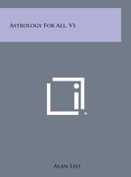 Astrology for All, V1 149409312X Book Cover