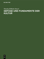 Gefüge und Fundamente der Kultur 3112661710 Book Cover