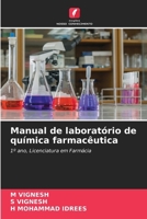 Manual de laboratório de química farmacêutica (Portuguese Edition) 6630323734 Book Cover