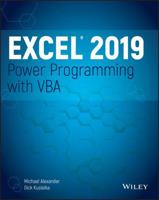 Excel 2019 Power Programming with VBA 1119514924 Book Cover