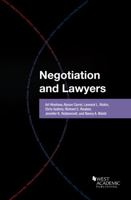 Negotiation and Lawyers 1647083400 Book Cover