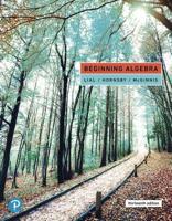 Beginning Algebra, Ninth Edition 0321673484 Book Cover