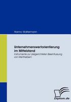 Unternehmenswertorientierung Im Mittelstand 3836669145 Book Cover