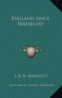 England since Waterloo 101755935X Book Cover