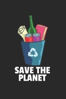 Recycling Umweltschutz Notizbuch: Recycling Umweltschutz Notizbuch f�r Liebhaber / Notizheft / Notizblock A5 (6x9in) Dotted Notebook / Punkteraster / 120 gepunktete Seiten 167162436X Book Cover