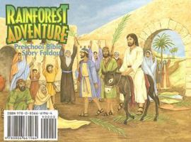Rainforest Adventure Preschool Bible Story Foldout 0806661968 Book Cover