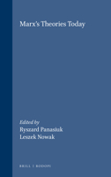 Marx's Theories Today 9042005610 Book Cover