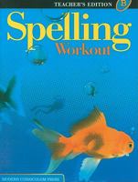 Spelling Workout Level B Teacher's Edition 0765224895 Book Cover