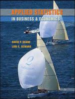 Applied Statistics in Business & Economics [with Student CD] 0073215759 Book Cover