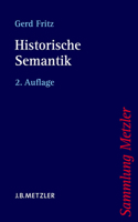 Historische Semantik 3476123138 Book Cover