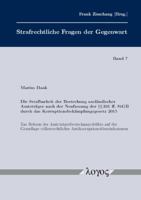 Die Strafbarkeit Der Bestechung Auslandischer Amtstrager Nach Der Neufassung Der 331 Ff. Stgb Durch Das Korruptionsbekampfungsgesetz 2015: Zur Reform 3832543139 Book Cover