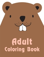 Adult Coloring Book: Christmas Coloring Pages with Animal, Creative Art Activities for Children, kids and Adults 1709972475 Book Cover