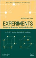 Experiments: Planning, Analysis, and Parameter Design Optimization 1119470102 Book Cover