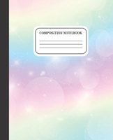 Composition Notebook: Wide Ruled Notebook | Sparkling Sky | 100 Pages | 7.5 x 9.25" Inches | Kids Teens Students Gift Teachers 1687485674 Book Cover