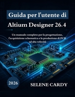 Guida per l'utente di Altium Designer 26.4: Un manuale completo per la progettazione, l'acquisizione schematica e la produzione di PCB ad alta velocità (Italian Edition) B0H83SRCMC Book Cover