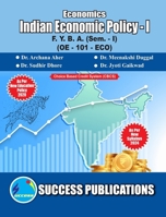 Indian Economic Policy - I(F.Y.B.A, Sem.-I) SPPU-Text(English) 8197531315 Book Cover