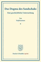 Das Dogma des Sandschaks. 3428170415 Book Cover