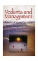Vedanta and Management 8176293482 Book Cover