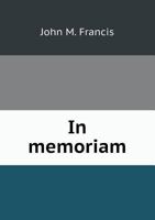 In Memoriam 5518652429 Book Cover
