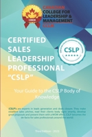 Certified Sales Leadership Professional CSLP Body of Knowledge B0CCCPT9K5 Book Cover