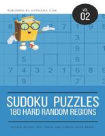 Sudoku Puzzles - 180 Hard Random Region 1731527012 Book Cover