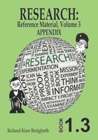 RESEARCH: Reference Material, Volume 3 B0BDW9VNYR Book Cover