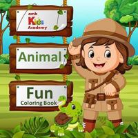 ambKids Academy Animal Coloring Fun 1727493060 Book Cover