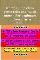 Know All the Chess Rules and Much More 1329955722 Book Cover
