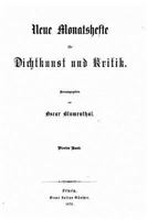 Neue Monatshefte Fur Dichtkunst Und Kritik 1523662247 Book Cover