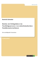 Beiräte als Erfolgsfaktor im Nachfolgeprozess von mittelständischen Familienunternehmen (German Edition) 366894850X Book Cover