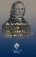 Die Bestimmung Des Evangelischen Geistlichen 3825320162 Book Cover