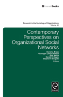 Contemporary Perspectives on Organizational Social Networks 1783507519 Book Cover