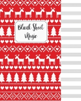 Blank Sheet Music Composition Manuscript Staff Paper Art Music Christmas Notebook Birthday Gift: Sheet Music Notebook / Journal Gift, 100 Pages, 8x10, Soft Cover, Matte Finish 1673558593 Book Cover