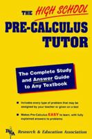 High School Pre-Calculus Tutor (High School Tutors) 0878919104 Book Cover