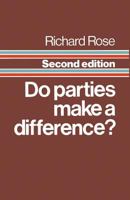 Do parties make a difference? 0333353234 Book Cover