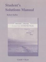 Student's Solutions Manual for Essential Statistics 0321838254 Book Cover