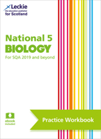 Leckie National 5 Biology for Sqa and Beyond - Practice Workbook: Practise and Learn Sqa Exam Topics 0008446776 Book Cover