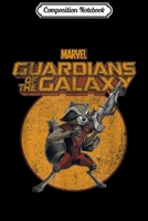 Composition Notebook: Marvel Rocket Guardians of the Galaxy Cartoon Graphic Journal/Notebook Blank Lined Ruled 6x9 100 Pages 170990304X Book Cover