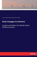 Early Voyages to America 3337381251 Book Cover