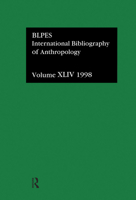 IBSS: Anthropology: 1998 1588293424 Book Cover